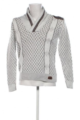 Herrenpullover Cipo & Baxx, Größe M, Farbe Grau, Preis 8,99 €