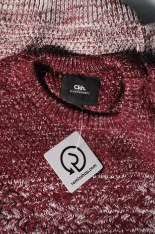 Herrenpullover Clockhouse, Größe L, Farbe Rot, Preis € 6,49