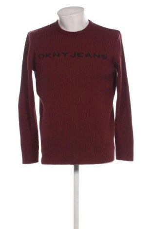 Pulover de bărbați DKNY Jeans, Mărime L, Culoare Roșu, Preț 184,57 Lei