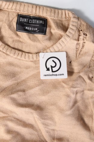 Herrenpullover DVNT, Größe M, Farbe Beige, Preis 9,49 €