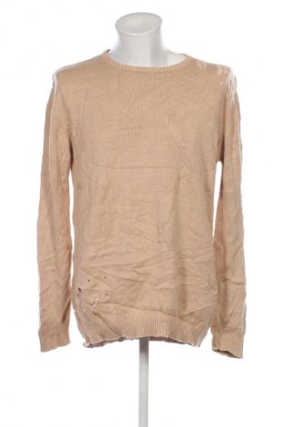 Herrenpullover DVNT, Größe M, Farbe Beige, Preis € 9,49