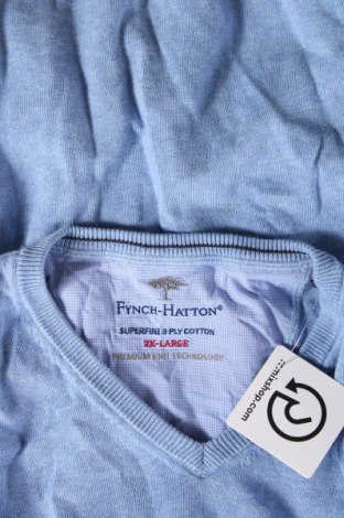 Herrenpullover Fynch-Hatton, Größe XXL, Farbe Blau, Preis € 13,49