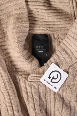 Herrenpullover G-Star Raw, Größe XXL, Farbe Beige, Preis 40,49 €