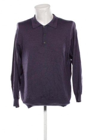 Herrenpullover Giorgio, Größe L, Farbe Lila, Preis 10,49 €