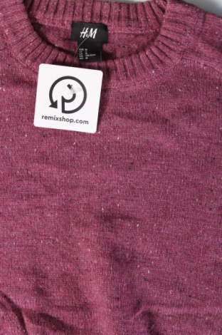 Herrenpullover H&M, Größe M, Farbe Rosa, Preis 7,99 €