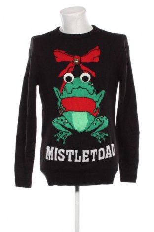 Męski sweter H&M Divided, Rozmiar M, Kolor Czarny, Cena 31,99 zł