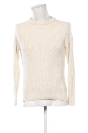 Herrenpullover H&M L.O.G.G., Größe S, Farbe Ecru, Preis 11,99 €