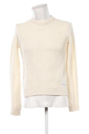 Herrenpullover Jack & Jones, Größe S, Farbe Ecru, Preis 7,49 €