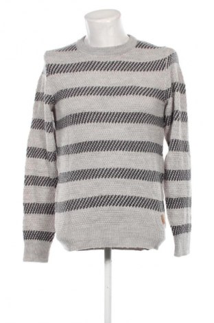 Herrenpullover Jack & Jones, Größe L, Farbe Grau, Preis 11,99 €