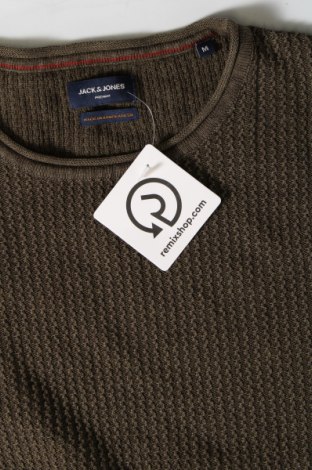 Męski sweter Jack & Jones PREMIUM, Rozmiar M, Kolor Zielony, Cena 74,96 zł