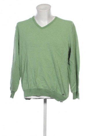 Herrenpullover Jean Carriere, Größe L, Farbe Grün, Preis € 6,49