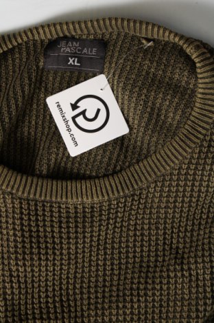 Męski sweter Jean Pascale, Rozmiar XL, Kolor Zielony, Cena 32,99 zł