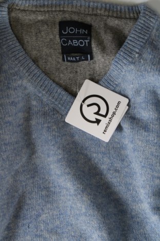 Herrenpullover John Cabot, Größe L, Farbe Blau, Preis € 33,53