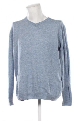 Herrenpullover John Cabot, Größe L, Farbe Blau, Preis 33,53 €