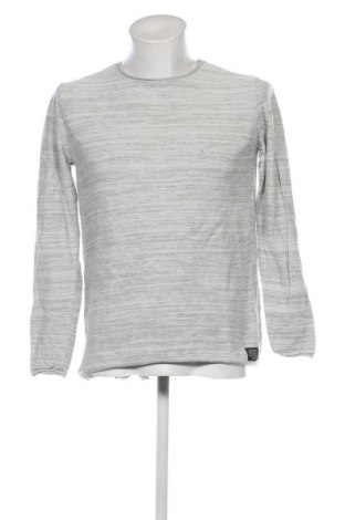 Herrenpullover John Devin, Größe M, Farbe Grau, Preis 5,49 €