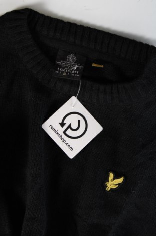 Herrenpullover Lyle & Scott, Größe M, Farbe Schwarz, Preis 28,49 €