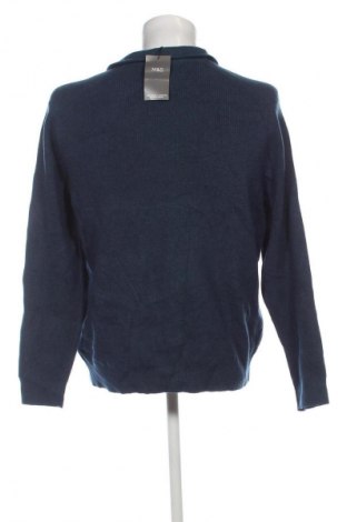 Herrenpullover Marks & Spencer, Größe XL, Farbe Blau, Preis 15,49 €