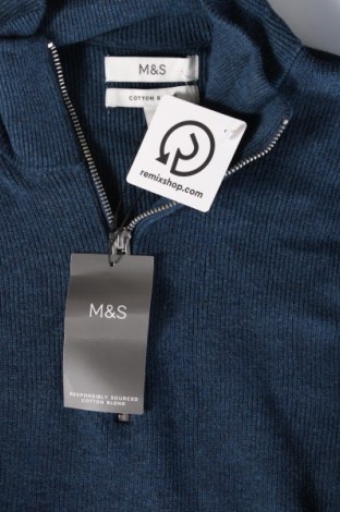 Herrenpullover Marks & Spencer, Größe XL, Farbe Blau, Preis 15,49 €