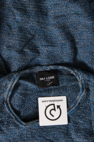 Herrenpullover Only & Sons, Größe XL, Farbe Blau, Preis 7,99 €