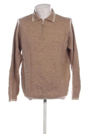 Herrenpullover Pierre Cardin, Größe L, Farbe Beige, Preis € 21,99