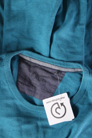 Herrenpullover S.Oliver, Größe M, Farbe Blau, Preis 10,49 €