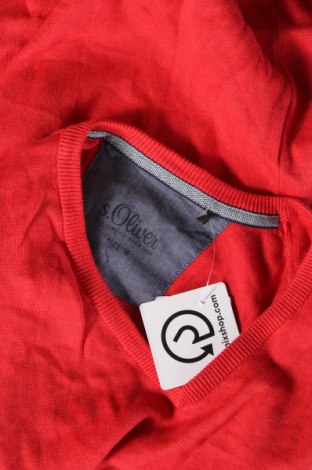 Herrenpullover S.Oliver, Größe M, Farbe Rot, Preis € 15,99