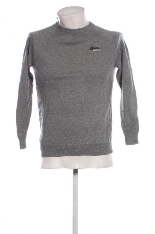 Herrenpullover Superdry, Größe M, Farbe Grau, Preis 14,99 €