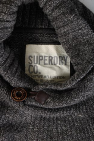 Męski sweter Superdry, Rozmiar L, Kolor Szary, Cena 52,99 zł