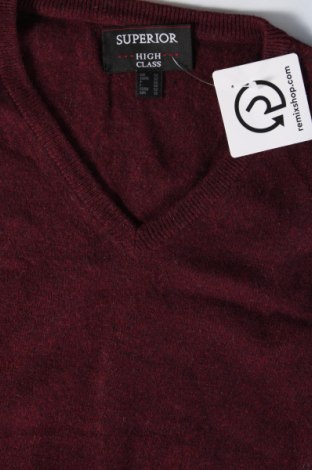 Herrenpullover Superior, Größe L, Farbe Rot, Preis € 12,99