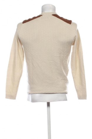 Herrenpullover Terranova, Größe M, Farbe Ecru, Preis 6,49 €