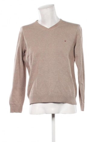 Herrenpullover Tommy Hilfiger, Größe L, Farbe Beige, Preis 58,99 €