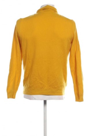 Męski sweter United Colors Of Benetton, Rozmiar L, Kolor Żółty, Cena 153,99 zł