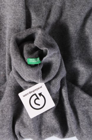 Męski sweter United Colors Of Benetton, Rozmiar M, Kolor Szary, Cena 77,99 zł