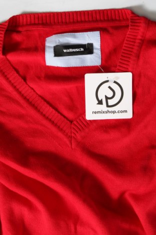 Herrenpullover Walbusch, Größe L, Farbe Rot, Preis 28,49 €