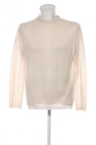 Herrenpullover Zara, Größe M, Farbe Beige, Preis 9,99 €