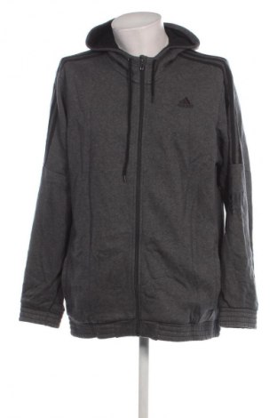 Herren Sweatshirt Adidas, Größe XL, Farbe Grau, Preis € 34,99