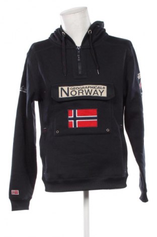 Ανδρικό φούτερ Geographical Norway, Μέγεθος XL, Χρώμα Μαύρο, Τιμή 40,99 €