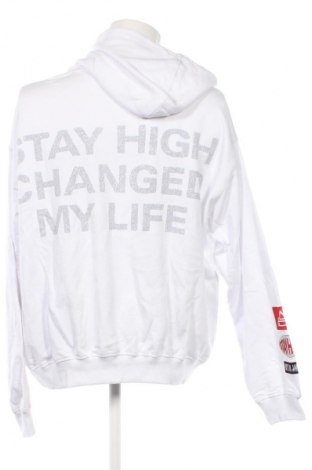 Herren Sweatshirt STAY HIGH, Größe L, Farbe Weiß, Preis € 22,99