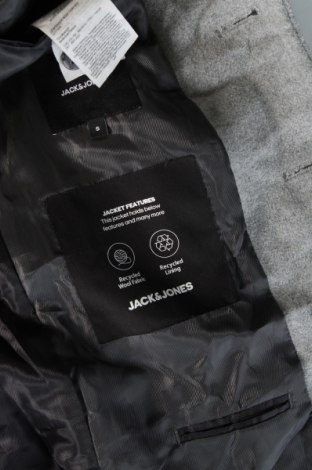 Męski płaszcz Jack & Jones, Rozmiar S, Kolor Szary, Cena 78,99 zł