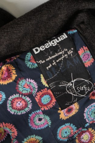 Pánske sako  Desigual, Veľkosť L, Farba Hnedá, Cena  58,95 €