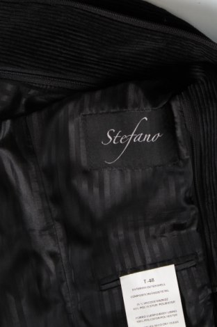 Herren Sakko Stefano, Größe L, Farbe Schwarz, Preis 19,49 €