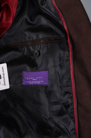 Herren Sakko Zara Man, Größe L, Farbe Braun, Preis € 7,99