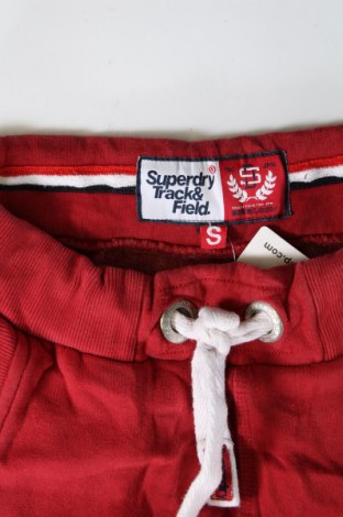 Męskie spodnie sportowe Superdry, Rozmiar S, Kolor Czerwony, Cena 135,99 zł