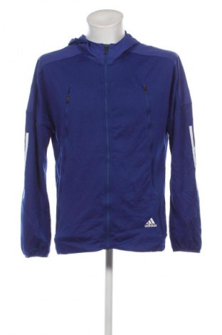 Herrenjacke Adidas, Größe L, Farbe Blau, Preis 97,99 €