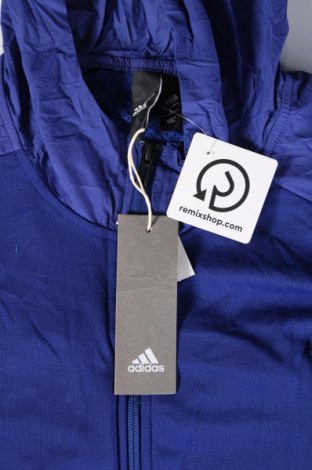 Herrenjacke Adidas, Größe L, Farbe Blau, Preis 97,99 €