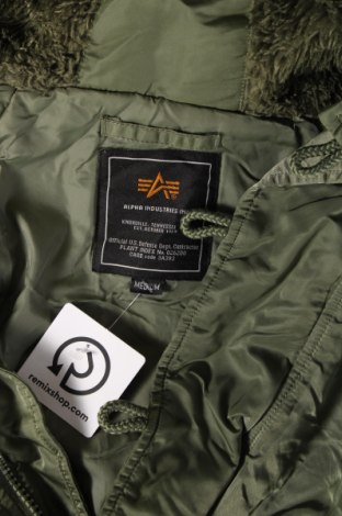 Pánská bunda  Alpha Industries, Velikost S, Barva Zelená, Cena  1 209,00 Kč