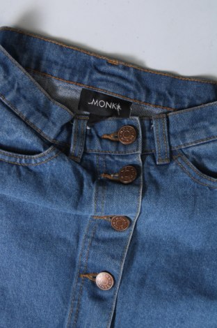 Φούστα Monki, Μέγεθος XS, Χρώμα Μπλέ, Τιμή 9,99 €