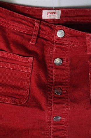 Rock Pepe Jeans, Größe XS, Farbe Rot, Preis € 18,49