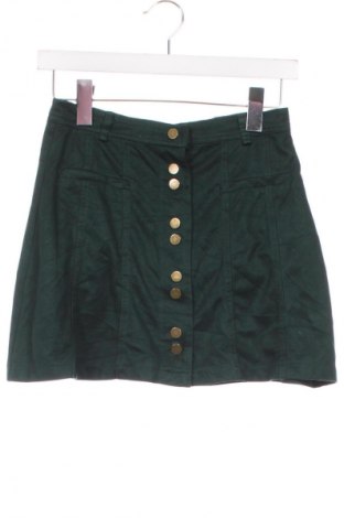 Fustă Zara Trafaluc, Mărime XS, Culoare Verde, Preț 54,99 Lei