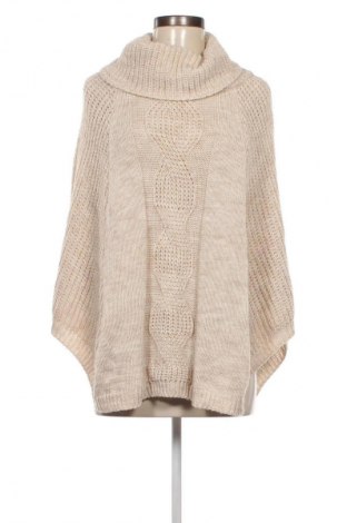 Poncho, Größe M, Farbe Beige, Preis 9,49 €